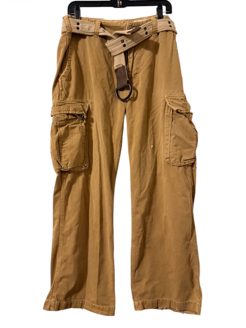 VINTAGE EARLY 2000s Y2K GRAIL ✨ Original AEO Paratrooper Heavy 100% Cotton Pants